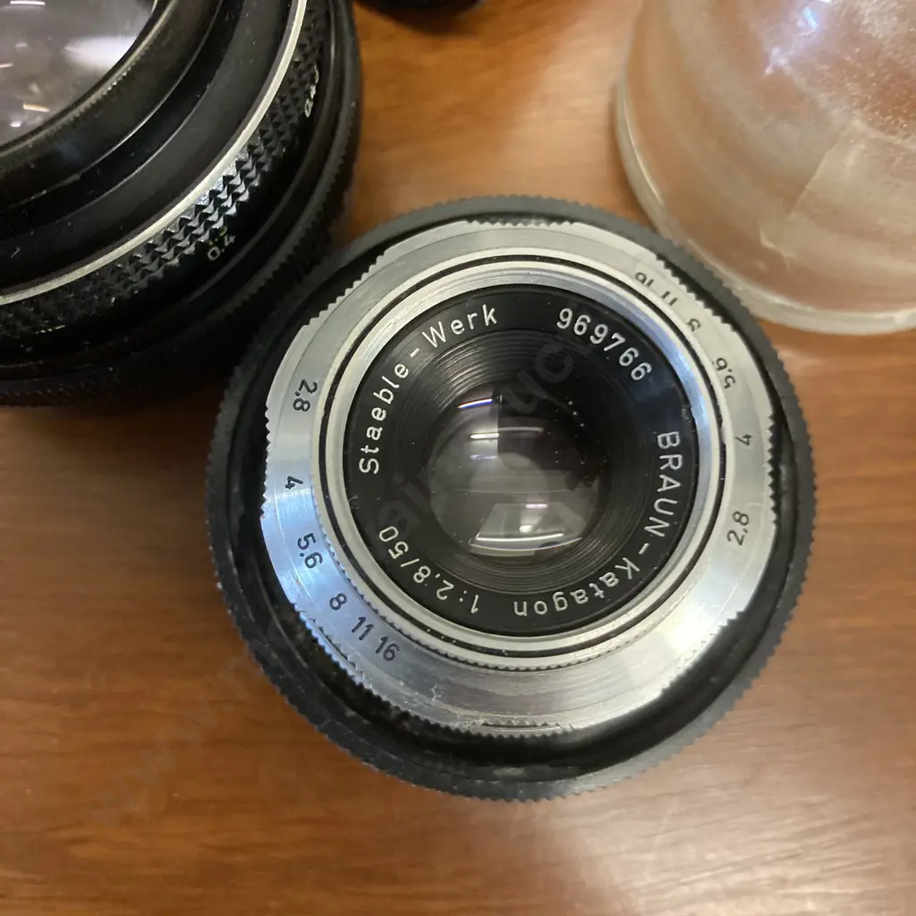 Assorted Camera Lenses, Cases Etc Image 1++